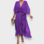 Judit Lourdes | Vestido con cuello en V