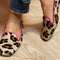 Juliana | Mocasines con estampado de leopardo