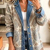 Julieta | Chaqueta vaquera patchwork bohemia