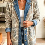 Julieta | Chaqueta vaquera patchwork bohemia