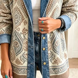 Julieta | Chaqueta vaquera patchwork bohemia