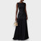 Leandra | Vestido largo plisado sin mangas