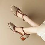 Leire | Zapatos elegantes de tacón medio