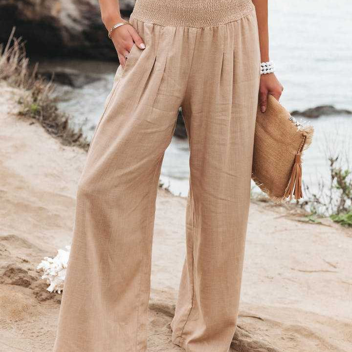 Leocadia | Pantalón ancho de playa