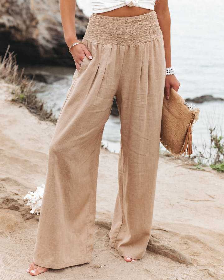 Leocadia | Pantalón ancho de playa