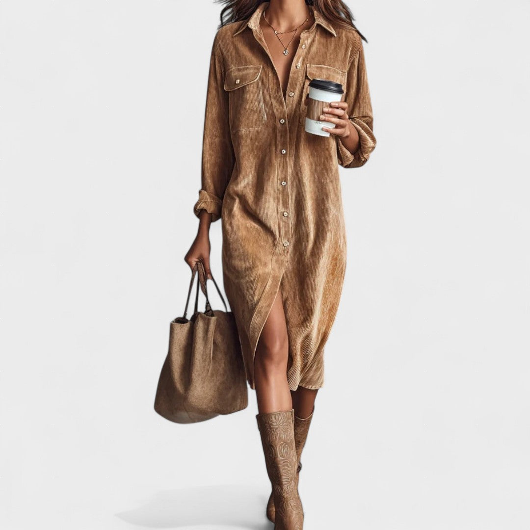 Leonarda | Vestido moderno de corte informal