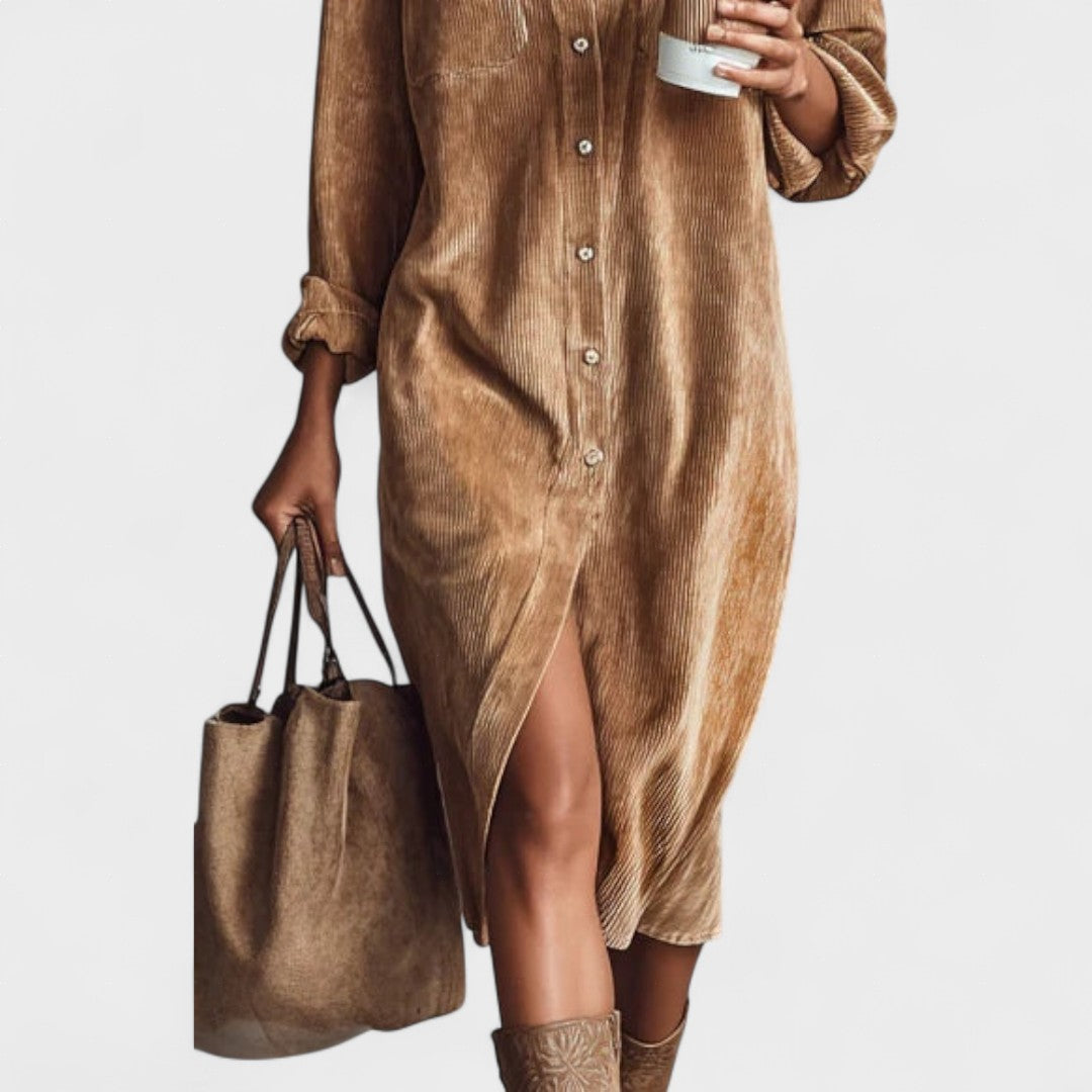 Leonarda | Vestido moderno de corte informal