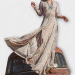 Lidia | Vestido largo bohemio de tendencia