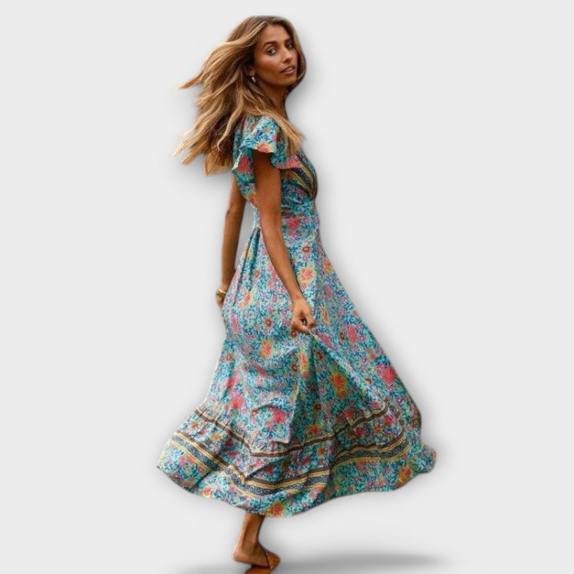 Liliana | Vestido largo bohemio