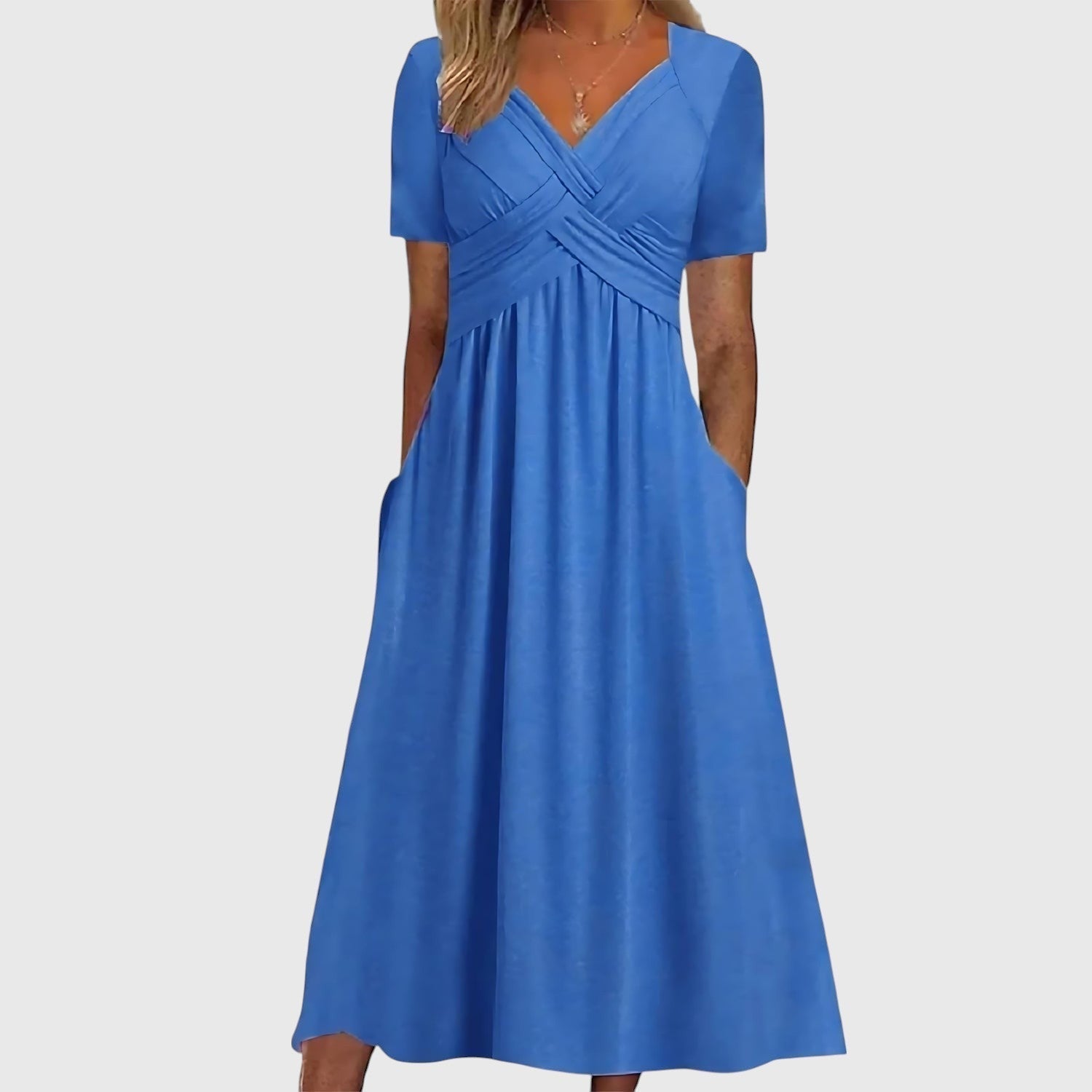 Lucila Paz | Vestido midi elegante