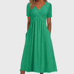 Lucila Paz | Vestido midi elegante