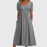 Lucila Paz | Vestido midi elegante