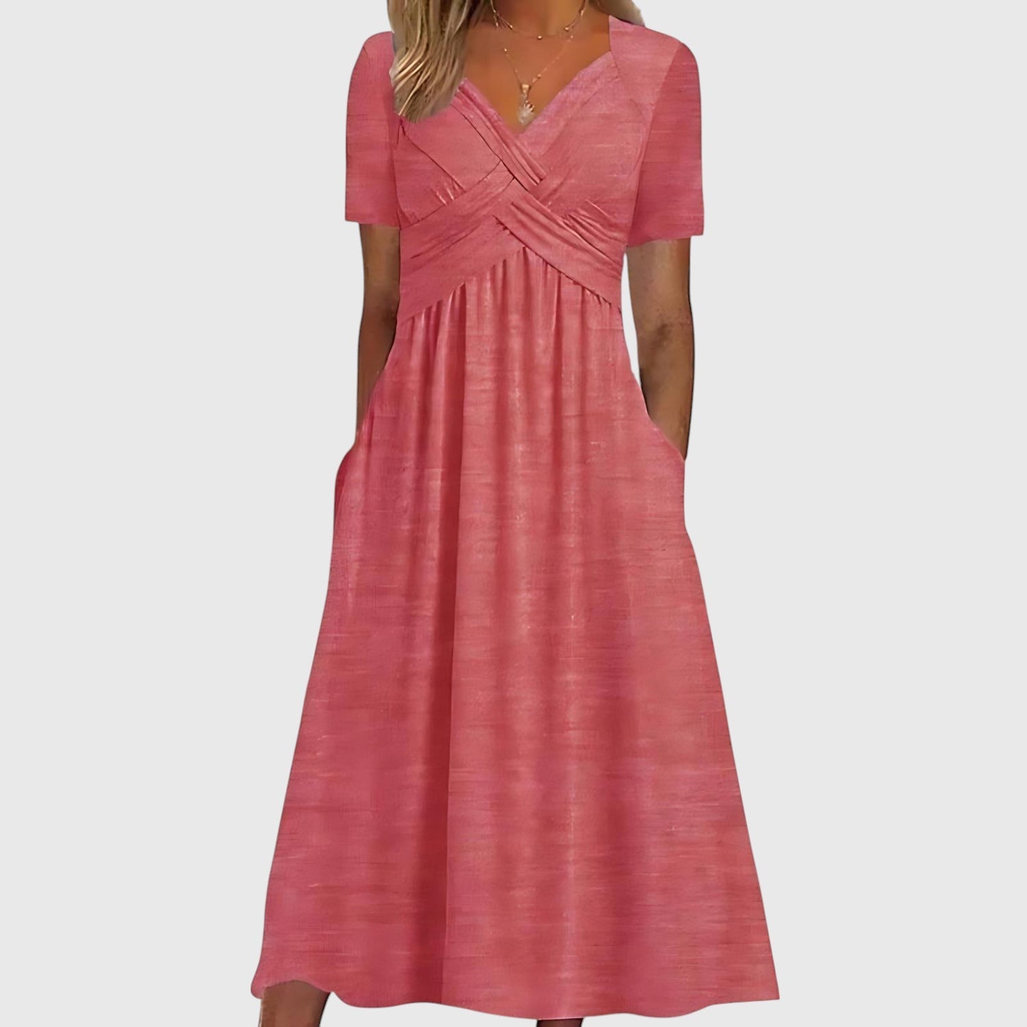 Lucila Paz | Vestido midi elegante