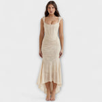 Lucila | Vestido elegante y refinado con corsé