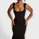Lucila | Vestido elegante y refinado con corsé