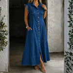 Lucrecia | Vestido vaquero de talla grande