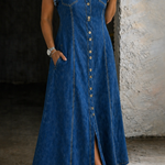 Lucrecia | Vestido vaquero de talla grande