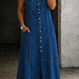 Lucrecia | Vestido vaquero de talla grande
