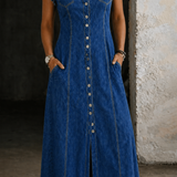 Lucrecia | Vestido vaquero de talla grande