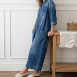 Ludovica | Mono de algodón efecto denim
