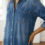 Ludovica | Mono de algodón efecto denim