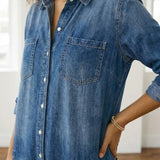 Ludovica | Mono de algodón efecto denim