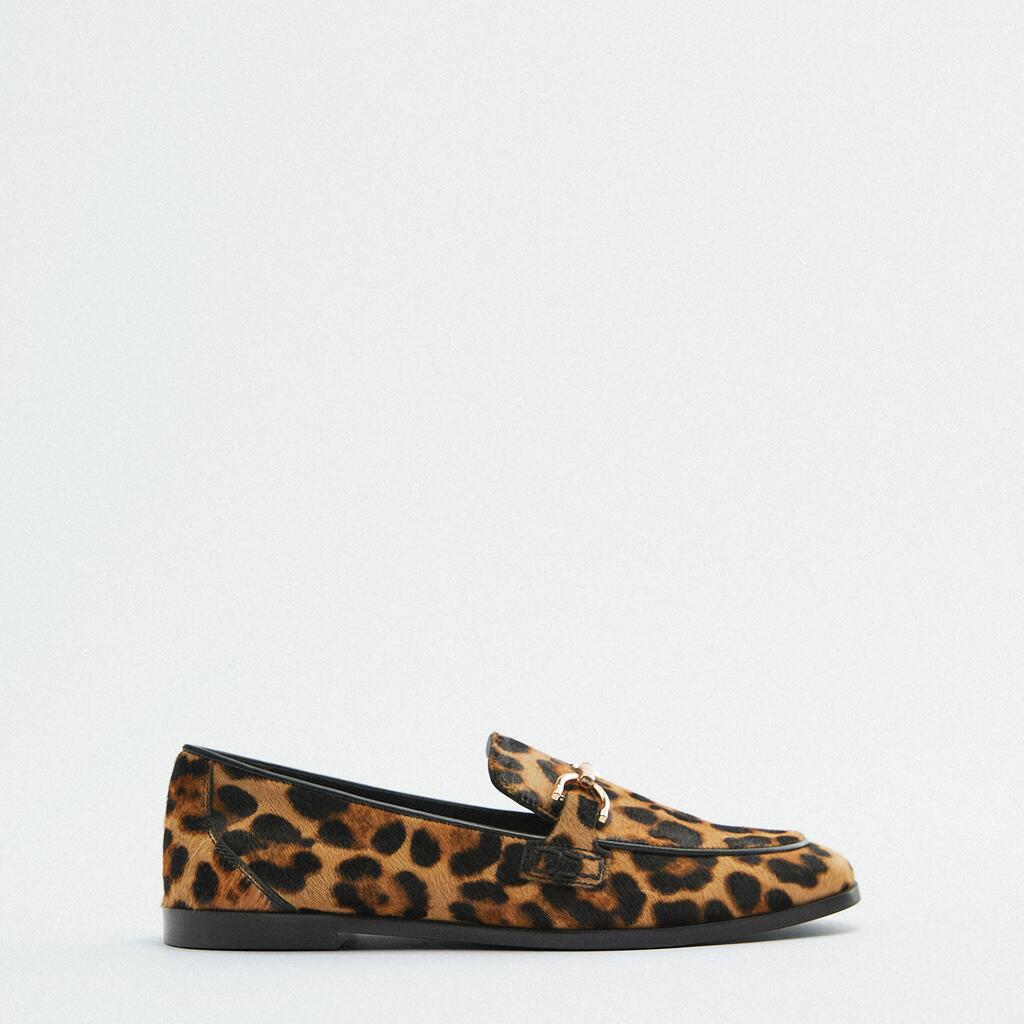 Ludovica | Mocasines con estampado de leopardo