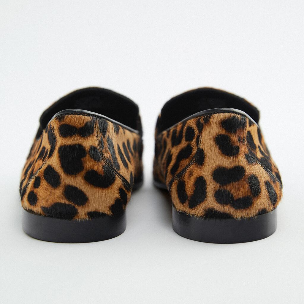 Ludovica | Mocasines con estampado de leopardo