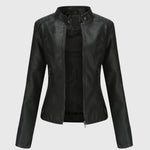 Malena | Chaqueta efecto piel elegante
