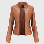 Malena | Chaqueta efecto piel elegante