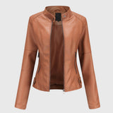 Malena | Chaqueta efecto piel elegante