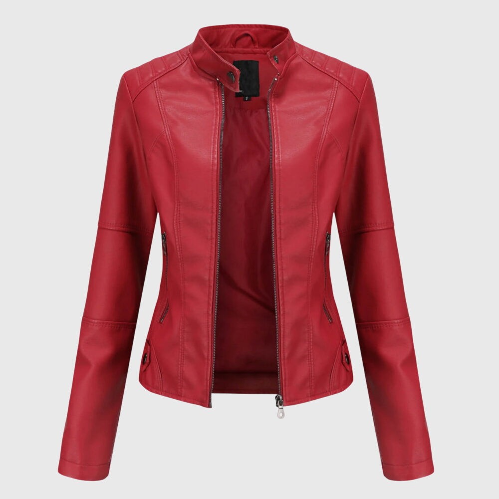 Malena | Chaqueta efecto piel elegante