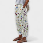 Manuela | Pantalón informal con estampado característico y botones
