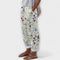 Manuela | Pantalón informal con estampado característico y botones