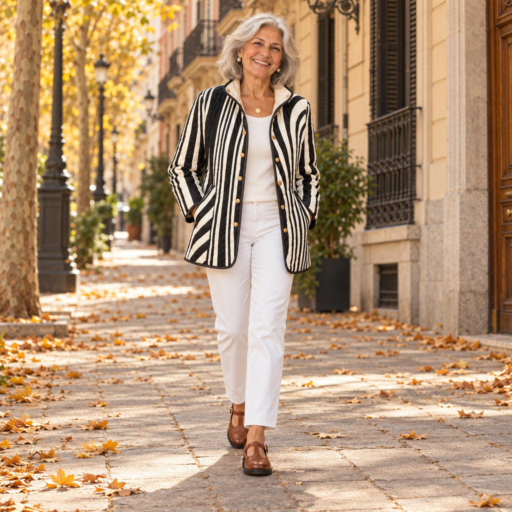 Marcela | Chaqueta acolchada, en la calle