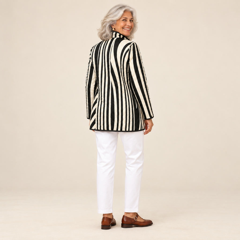 Marcela | Chaqueta acolchada, vista de espaldas