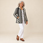 Marcela | Chaqueta acolchada, vista de tres cuartos
