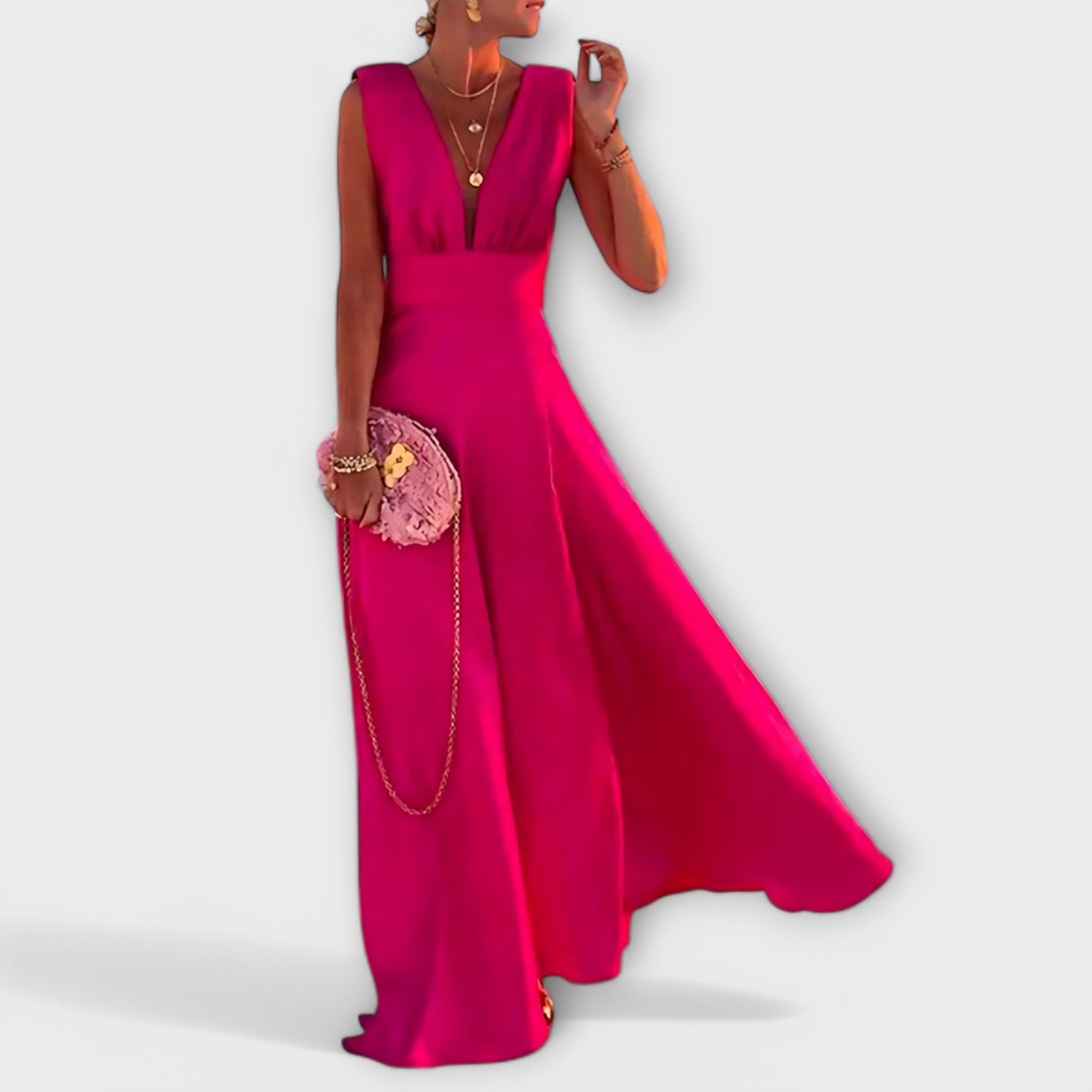 Matilde Esperanza | Vestido elegante sin mangas para mujer