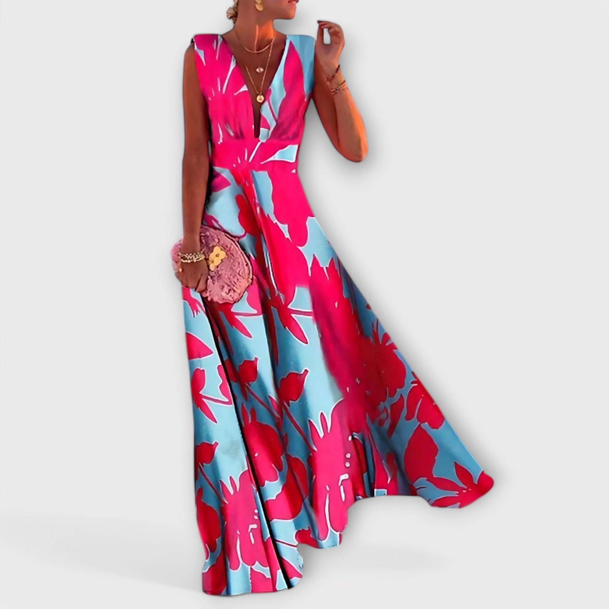 Matilde Esperanza | Vestido elegante sin mangas para mujer