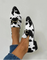 Maura | Mocasines estampados con hebilla