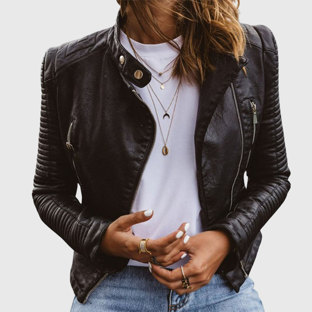 Mercedes | Chaqueta efecto piel