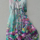 Mirella | Vestido estampado de flores para mujer