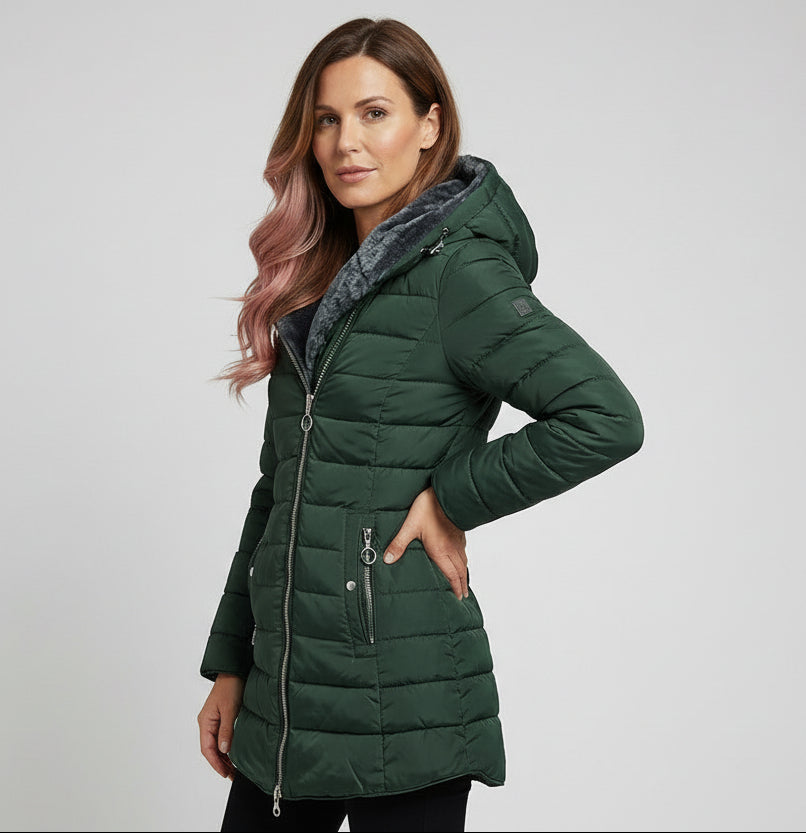 Moira | Abrigo con capucha oversize elegante