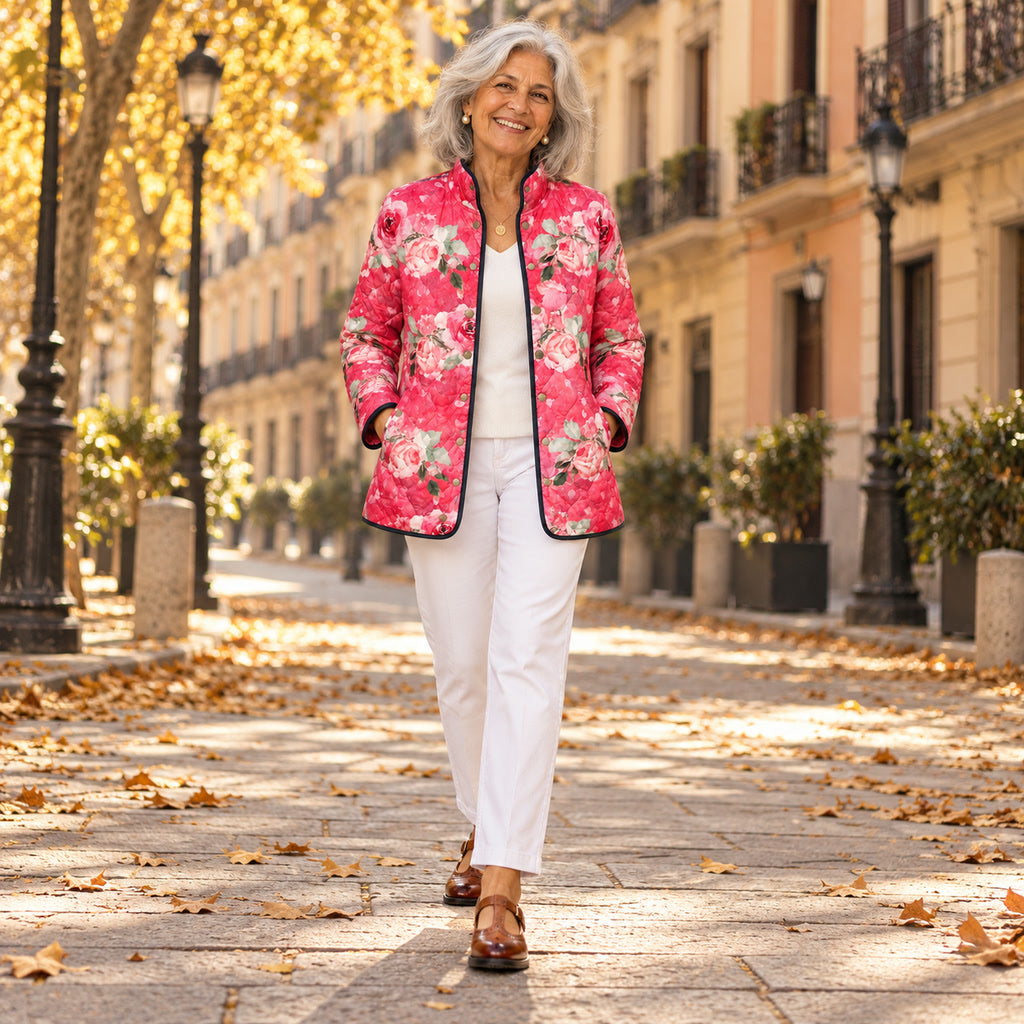 Montserrat | Chaqueta acolchada, en la calle