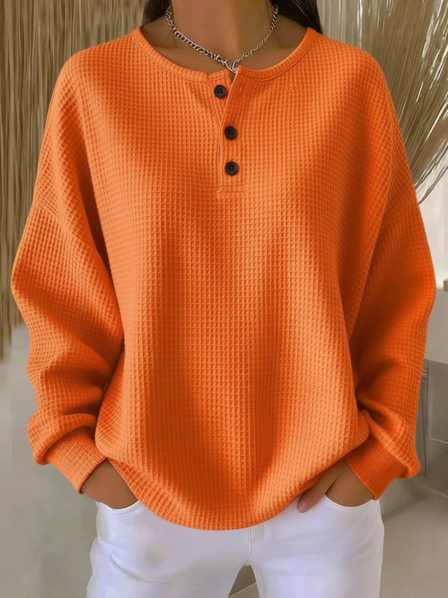 Nahia | Jersey suave de punto gofrado