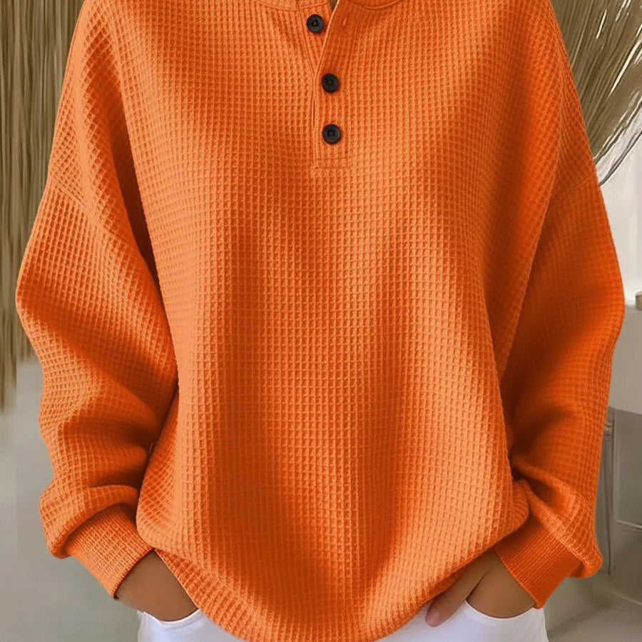Nahia | Jersey suave de punto gofrado