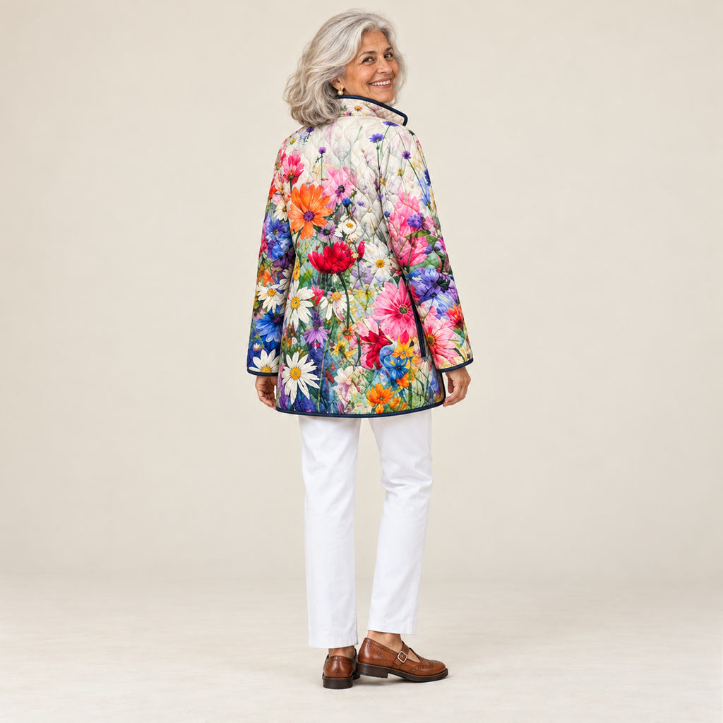 Nélida | Chaqueta acolchada, vista de espaldas