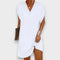 Nélida | Vestido corto informal con cuello en V