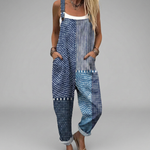 Ofelia | Peto azul bohemio de patchwork
