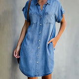Olalla | Vestido camisero con botones